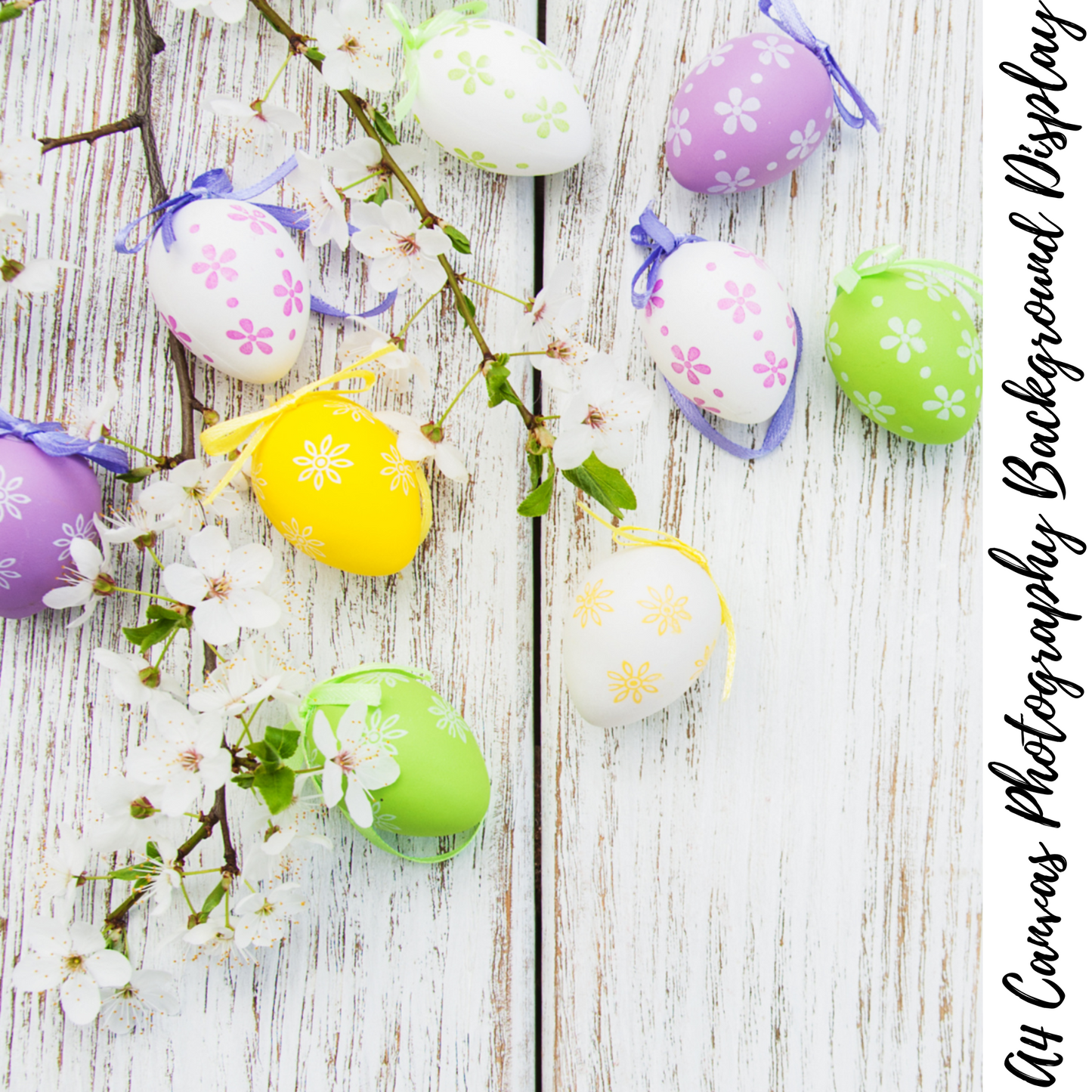 Easter Eggs Photography Background Display
