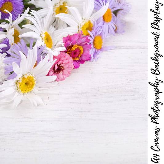 Floral Photography Background Display